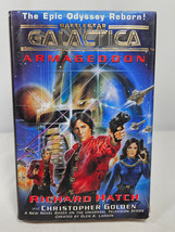 Battlestar Galactica Armageddon Hardback 1997 Richard Hatch and Golden - £15.76 GBP