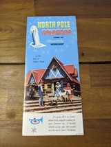 Vintage North Pole Colorado Home Of Santas Workshop Brochure - £15.78 GBP