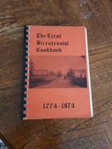 1974 Bicentennial Cookbook ERROL NEW HAMPSHIRE Recipes Cook Book Only 70... - £30.51 GBP