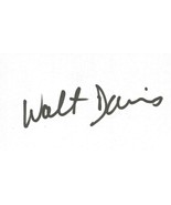 Walt Davis Signed 3x5 Index Card JSA Suns - £14.79 GBP