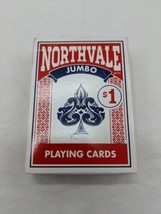 Northvale Red Back Jumbo Playing Cards Complete - £4.87 GBP