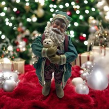 Vtg Clothtique Santa w/Baby Seal #15016 Nature&#39;s Love (Possible Dreams 1... - $34.64