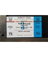 THE POLICE - ORIGINAL DECEMBER 30, 1983 WEMBLEY ARENA CONCERT TICKET STUB - €29,95 EUR