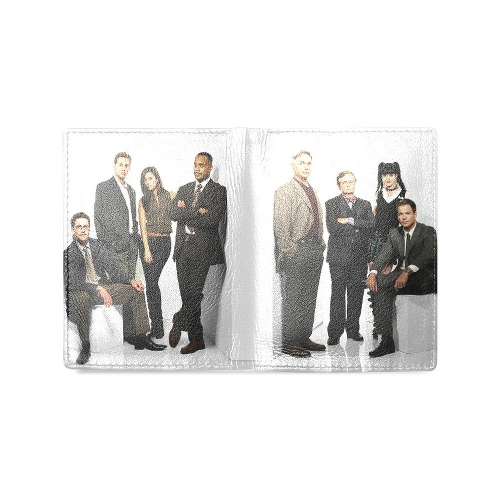 NCIS Gibbs Team Bifold Leather Wallet