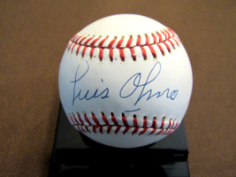 Luis Olmo Brooklyn Dodgers Braves Signed Auto Vintage Onl Baseball Jsa Beauty - £119.65 GBP