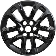 ONE 2018-2024 CHEVROLET TRAVERSE 18" GLOSS BLACK WHEEL SKIN # IMP-416BLKN NEW - £28.13 GBP