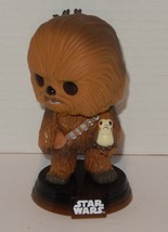 2017 Funko POP! Star Wars #195 Chewbacca (w/ Porgs) Vinyl Action Figure - $14.80