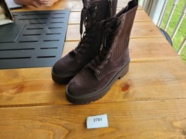 Sam Edelman Women&#39;s Evina Combat Boot SZ 6.5 BROWN - $69.30