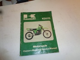 1979 Kawasaki KDX175 Factory Service Manual - $483.16 MXN