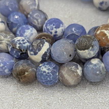 Multi Onyx Gemstone Round Beads – 10mm - $11.95