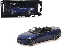 2021 BMW M4 Cabriolet Matt Blue Metallic Limited Edition to 438 pieces W... - £153.87 GBP