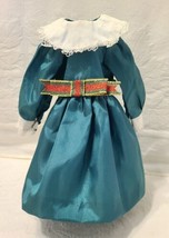 1995 Danbury Mint LITTLE CAROLER Dress for the 17&quot; Porcelain Shirley Temple Doll - $8.90