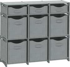 9 Cube Closet Organizers, Includes All Storage Cube Bins, Easy to Assemb... - $94.10