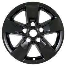 One 2013-2022 Dodge Ram 1500 Slt # IMP-345BLKN 17&quot; Gloss Black Wheel Skin New - £23.65 GBP