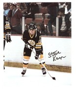 BOSTON BRUINS STEVE KASPER AUTOGRAPH SIGNED 8x10 PHOTO - £11.54 GBP