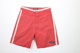 Vintage 90s Abercrombie &amp; Fitch Mens 34 Faded Spell Out Board Shorts Tru... - £34.91 GBP