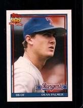 1991 Topps Traded #88 D EAN Palmer Exmt Rangers - £1.91 GBP