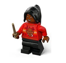 NEW Harry Potter Angelina Johnson Gryffindor Holiday Sweater Minifigure - $11.66
