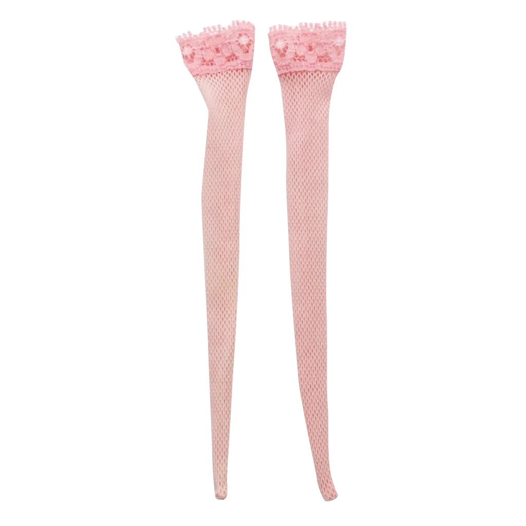 1/6 Woman Doll Rube Body Lace Stocking Knee Socks for 12inch   Figure - £7.85 GBP+