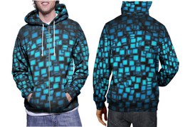 Cubic Box Pattern Design    Mens Graphic Pullover Hooded Hoodie - $34.77+