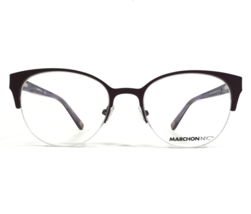 Marchon NYC Kids Eyeglasses Frames M-4004 505 Purple Red Cat Eye 50-18-135 - £18.44 GBP