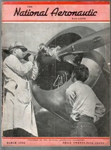 National Aeronautic Magazine 3/1936-bi-planes-aviation photos-stories-info-VG - £65.98 GBP