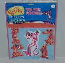 Vintage 1979 Pink Panther Vinyl Puffy Magnet Stickers [NEW &amp; SEALED] - $29.00