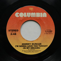 Johnny Duncan - Wine Oh Wine / I&#39;m Gonna Love You Tonight 45 rpm Vinyl 7&quot; Single - £3.55 GBP