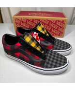 Vans Old Skool Buffalo Mix Plaid Low Top Sneakers Size 6.5 Women / 5 Men... - €27,37 EUR