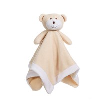 Luxury Snuggle Plush Teddy Bear Infant Stuffed Animals Security Blanket Nursery  - £32.06 GBP