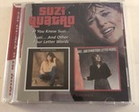 SUZI QUATRO IF YOU KNEW SUZI/AND OTHER FOUR LETTER WORDS 21 TRACK CD REM... - $27.71