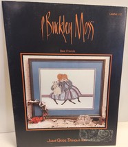 P Buckley Moss BEST FRIENDS Cross Stitch Chart 117 June Grigg Designs Retired - £8.40 GBP