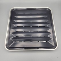 Ronco Showtime Rotisserie &amp; BBQ Drip Tray &amp; Grate 2500 3000 New Replacem... - $11.64