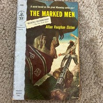 The Marked Men by Allan Vaughan Elston Pulp Western Pocket Book Paperback 1957 - £9.58 GBP