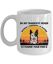 When I Needed A Hand I Found Your Paw Australian Cattle Dog Coffee Mug 1... - £15.78 GBP