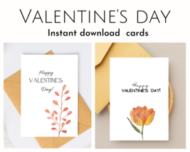 valentine cards - valentine cards for her- valentine cards for him -  Gi... - £0.78 GBP