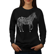 Wellcoda Safari Skeleton Animal Womens Sweatshirt,  Casual Pullover Jumper - £23.25 GBP+