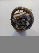 Miniature laundry basket - $5.40 CAD