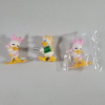 DuckTales Action Figure Lot of 3 Daisy Weeby Duck 2” 1991 One Sealed - $10.01