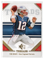 2009 Upper Deck SP Threads Tom Brady #93 New England Patriots Tampa Bay ... - $54.57 MXN