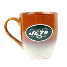 New York Jets 2 Tone 16 OZ Lodge Ceramic Coffee Mug - £19.74 GBP