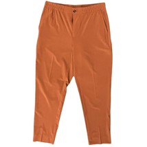 Banana Republic Satin-Like Tapered Pants Burnt Orange Size S Polyester S... - $24.29