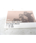1976 SS/SX 175 SS/SX 250 Harley Davidson Aermacchi AMF Owners Manual OEM - $41.58