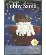 CRAFTS Christmas Tubby Santa Winterfolk Wimpole Street Creations Kit NOS... - $329.88 MXN