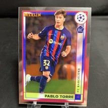 2022-23 Topps Merlin Chrome #52 Pablo Torre RC Rookie FC Barcelona  - £1.48 GBP