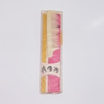 Vintage Goody Teasing Comb With Gold Finish Hair Lift Tail Handle In Sleeve - $18.90