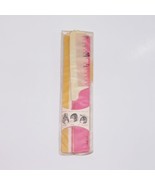 Vintage Goody Teasing Comb With Gold Finish Hair Lift Tail Handle In Sleeve - $347.56 MXN