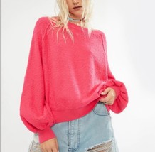FREE PEOPLE Women’s ROCK CANDY Textured Found My Friend Pullover Size La... - $629.60 MXN