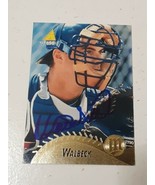 Matt Walbeck Minnesota Twins 1995 Pinnacle Autograph Card #403 READ DESC... - £3.87 GBP