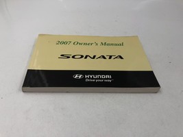 2007 Hyundai Sonata Owners Manual Handbook OEM K01B53055 - £7.77 GBP